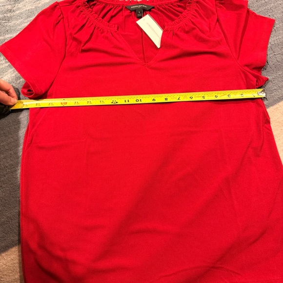 Banana Republic Vibrant Red Blouse - Picture 4 of 6